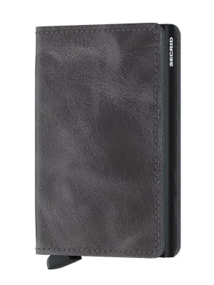 Secrid Slimwallet Vintage Grey Black