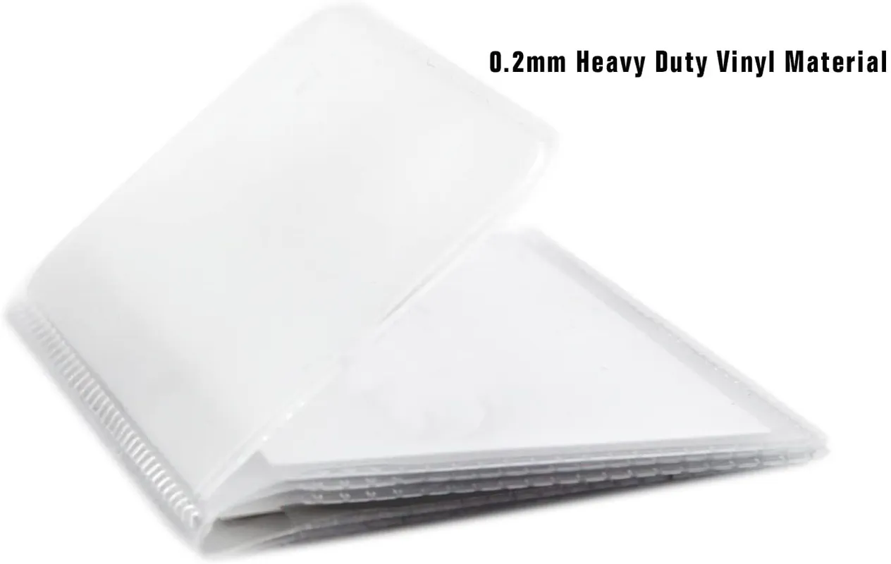 Set of 2 - Replacement Insert for for Bifold or Trifolds Wallet - Card or Picture Insert.
