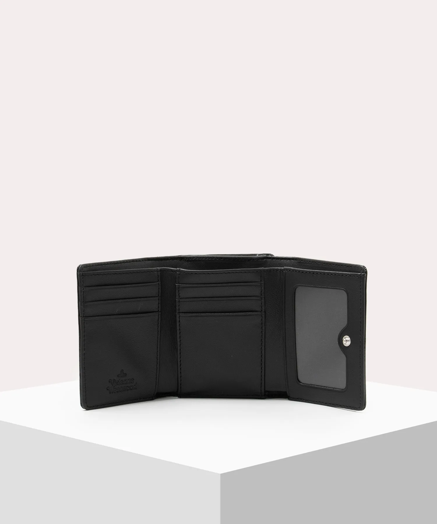 SHINY PATENT 口金三つ折り財布