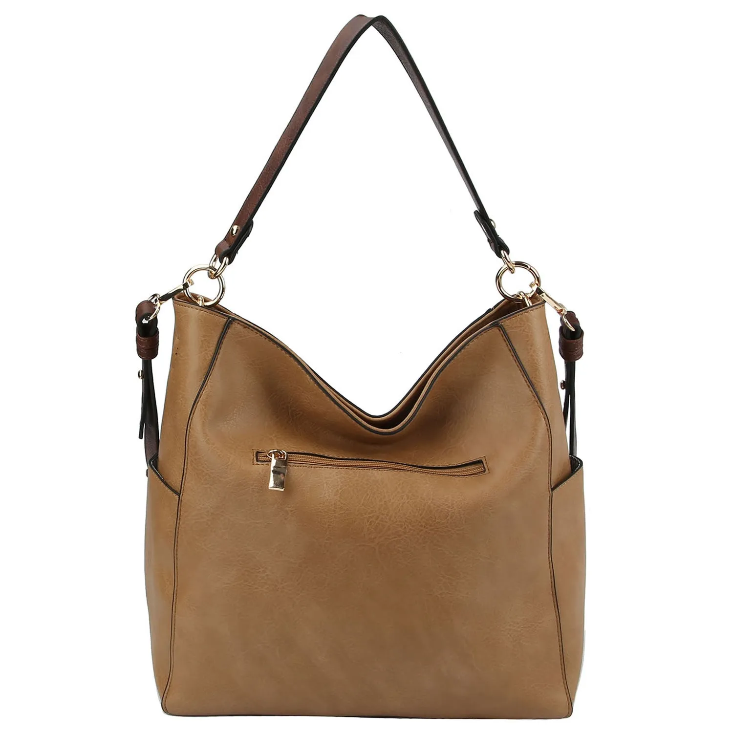 Shoulder Bag with Whipstitched Strap