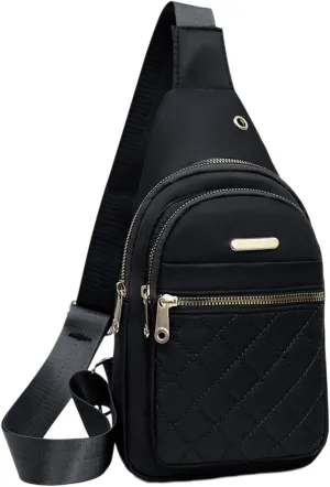 Sling Bag Crossbody Backpack for Men Women Shoulder Chest Bags Daypack Purse Casual Fanny Pack for Hiking Running