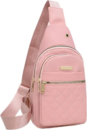 Sling Bag Crossbody Backpack for Men Women Shoulder Chest Bags Daypack Purse Casual Fanny Pack for Hiking Running
