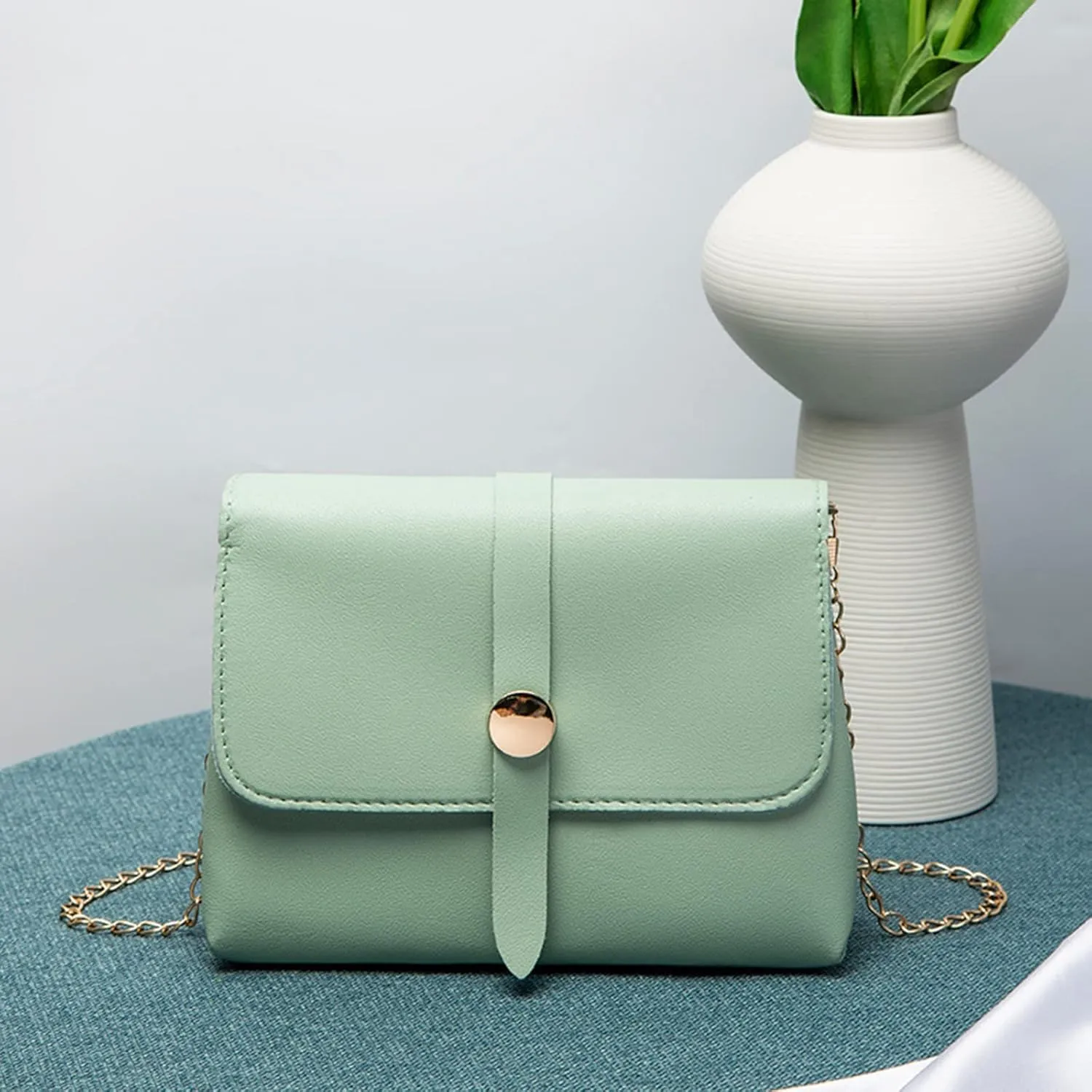 Sling Bags for Women Anti Theft Travel Women's Trendy Designer Shoulder Bags Cute Purse for Women Trendy(Green)