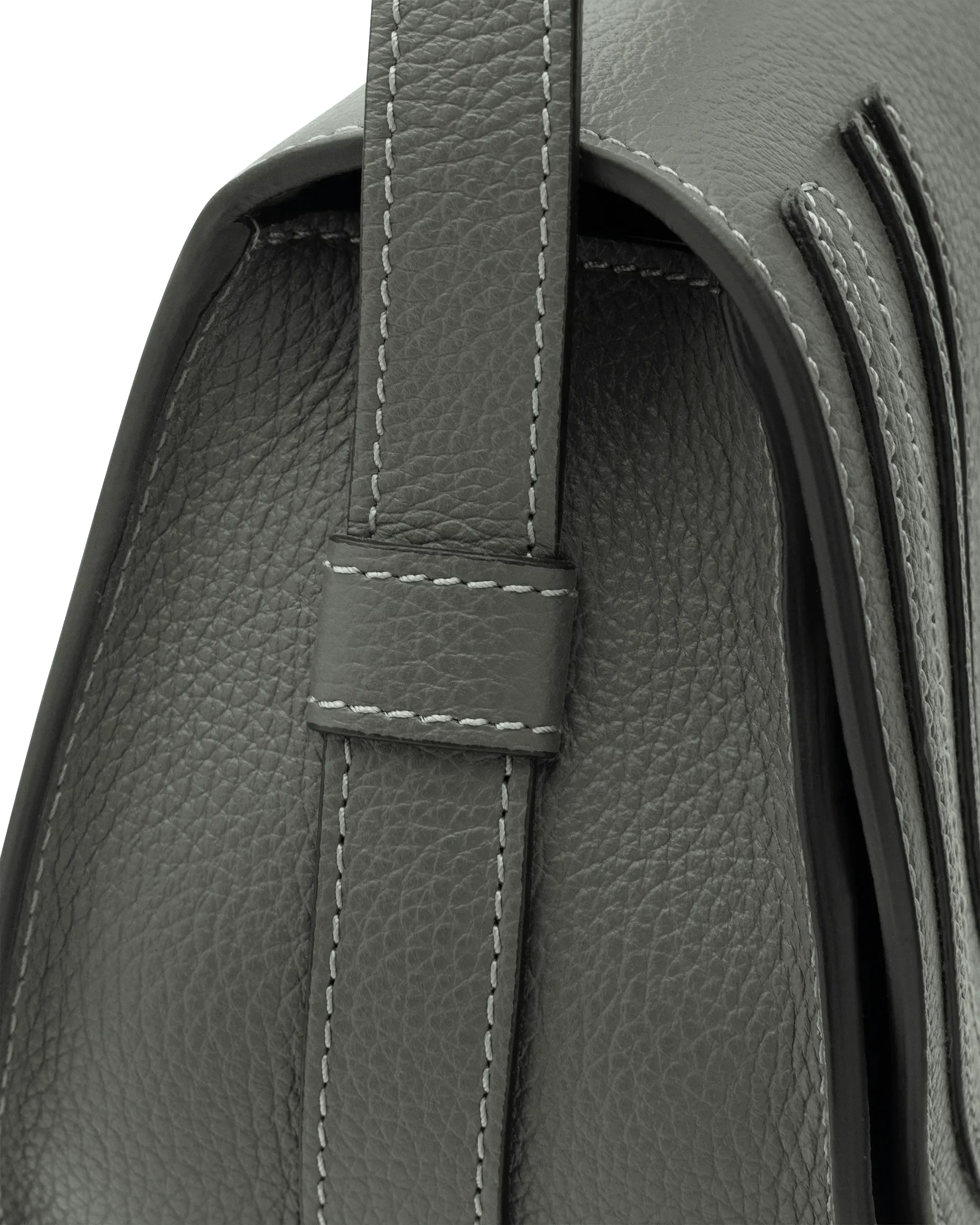 Small Marcie Leather Saddle Bag