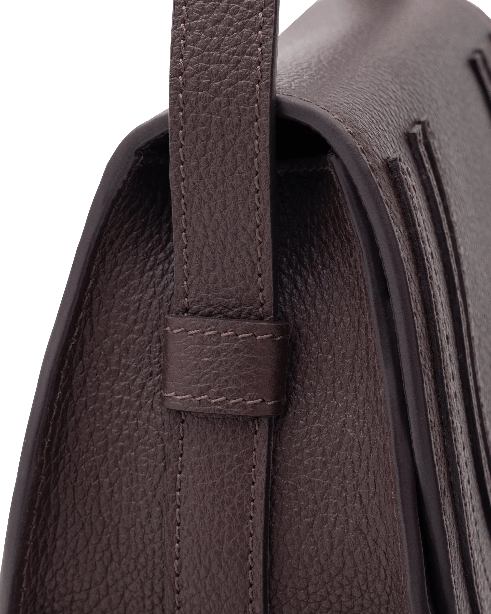 Small Marcie Leather Saddle Bag