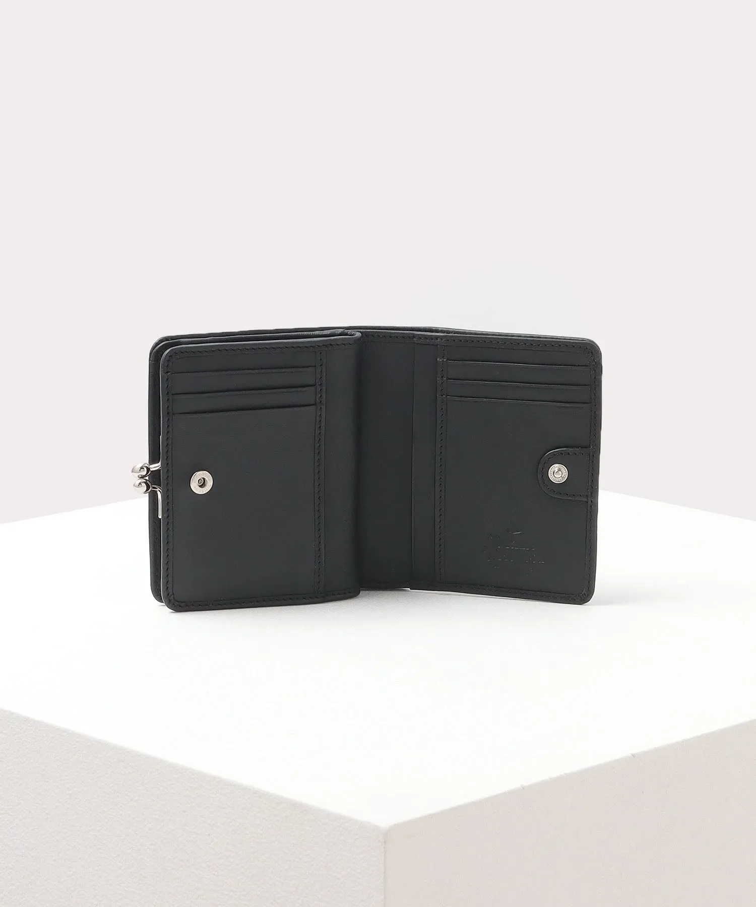 SMOOTH LEATHER 口金二つ折り財布