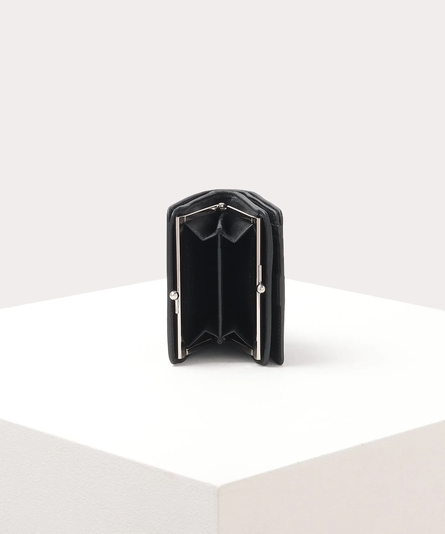 SMOOTH LEATHER 口金二つ折り財布
