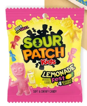 Sour Patch Kids Lemonade Fest 8oz Peg Bag