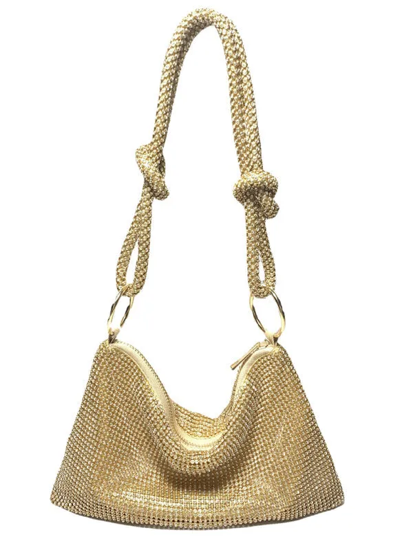 👜Sparkle Beaded Diamond Hobo Shoulder Bag👜