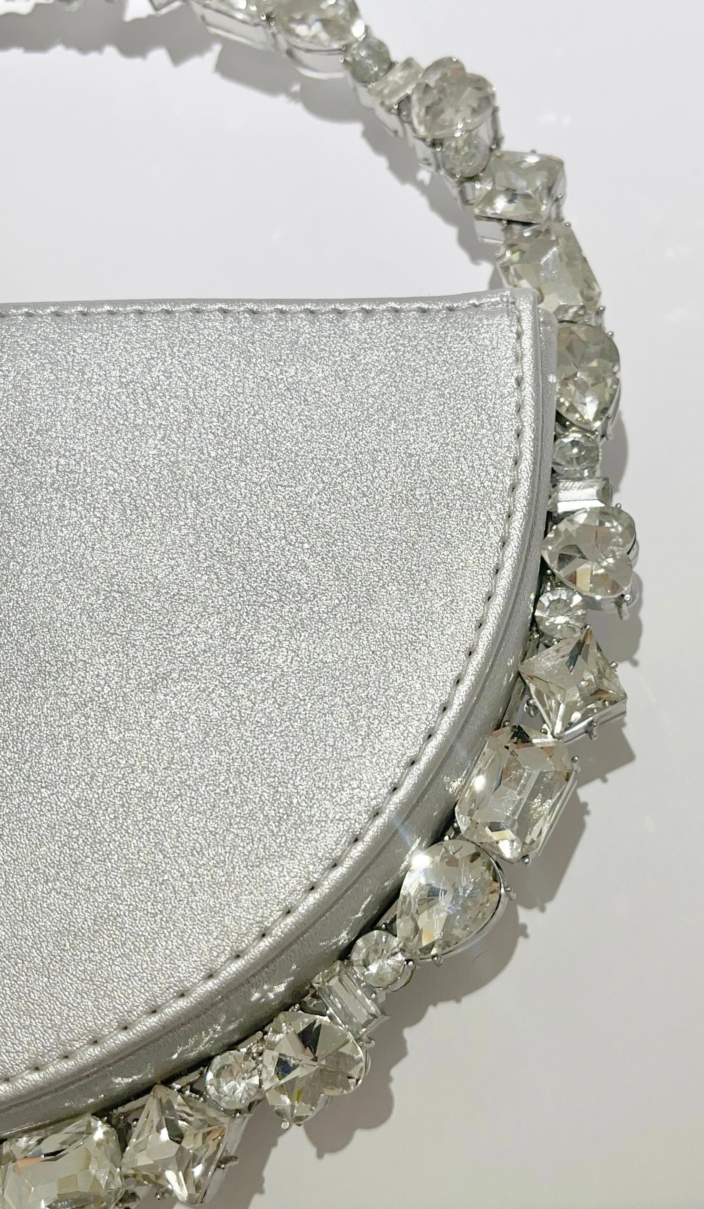 Spectacular Round Gold Stones Hand Bag