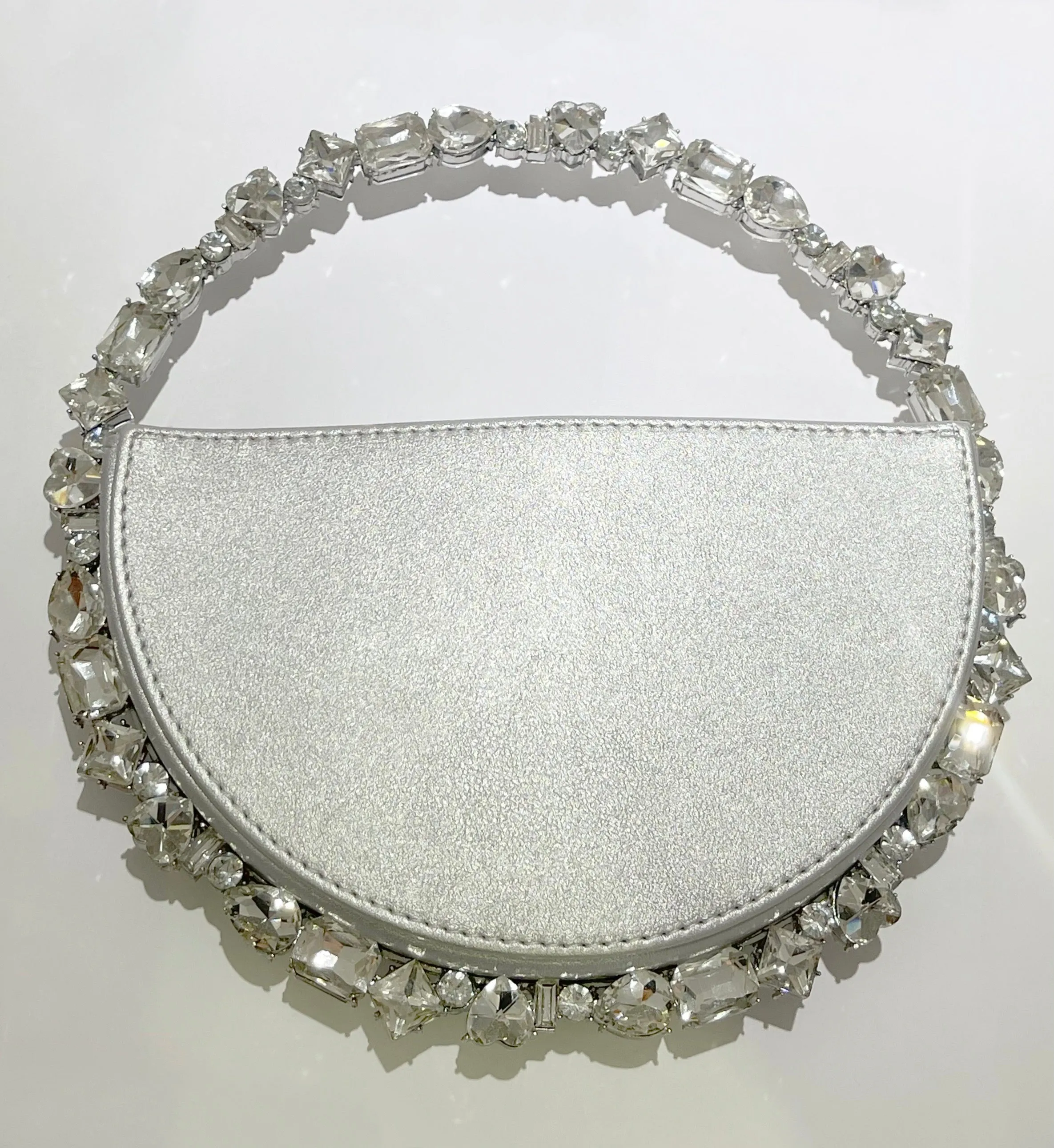 Spectacular Round Gold Stones Hand Bag