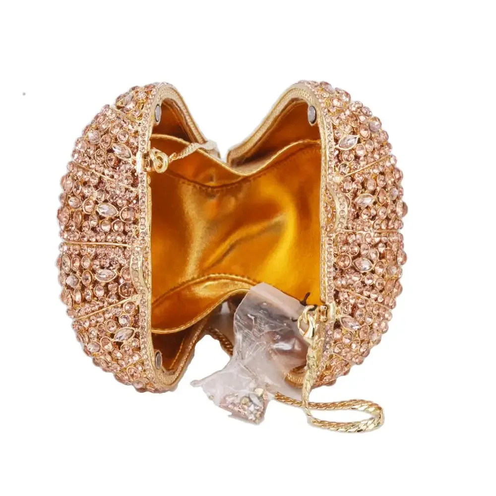 Stylishly Cute Crystal Bags: Crown Designer Purse, Wedding Prom Bags, Female Pochette, Diamond Evening Bags, Wristlets SM26