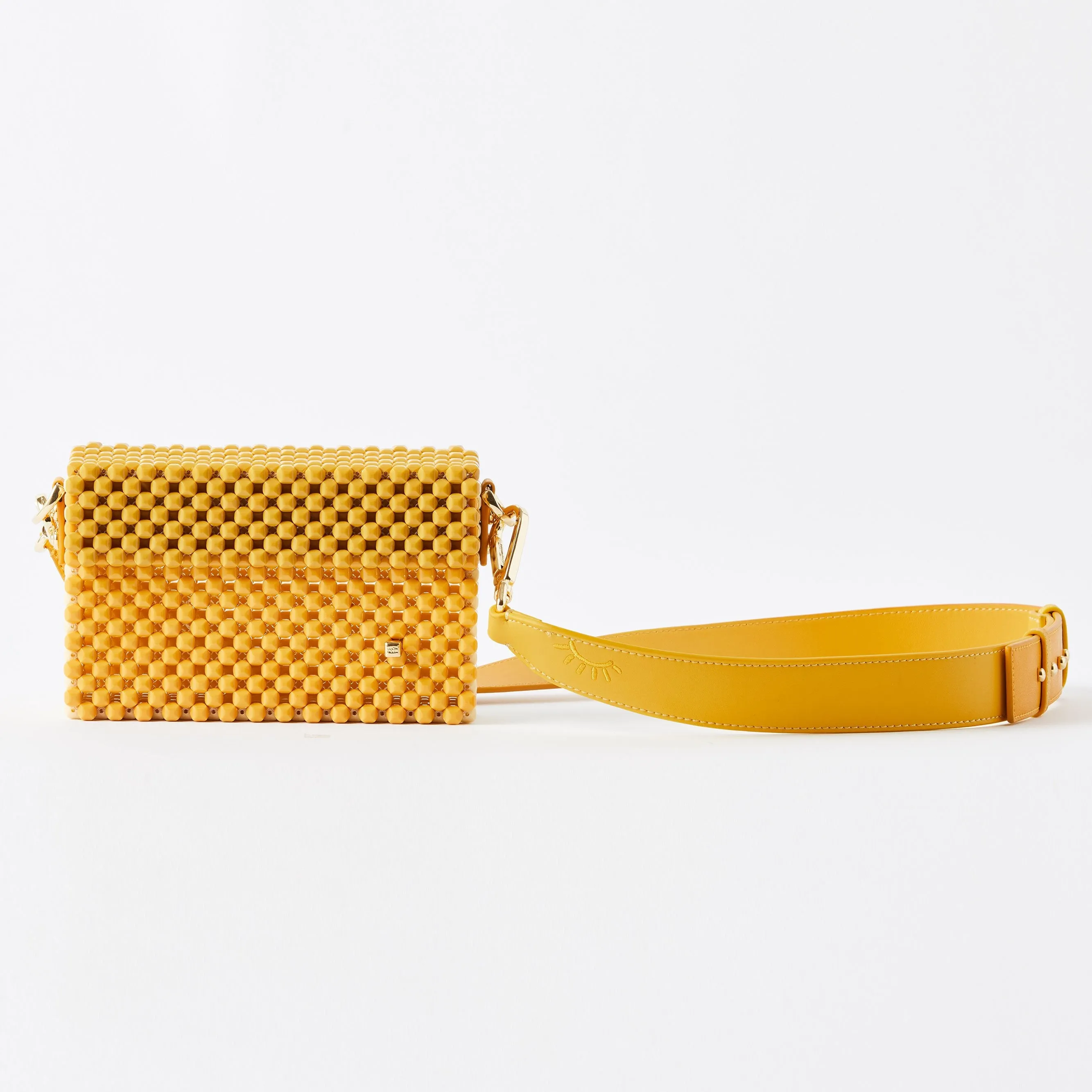 Sunlit Cocktail Clutch - Yellow Multi