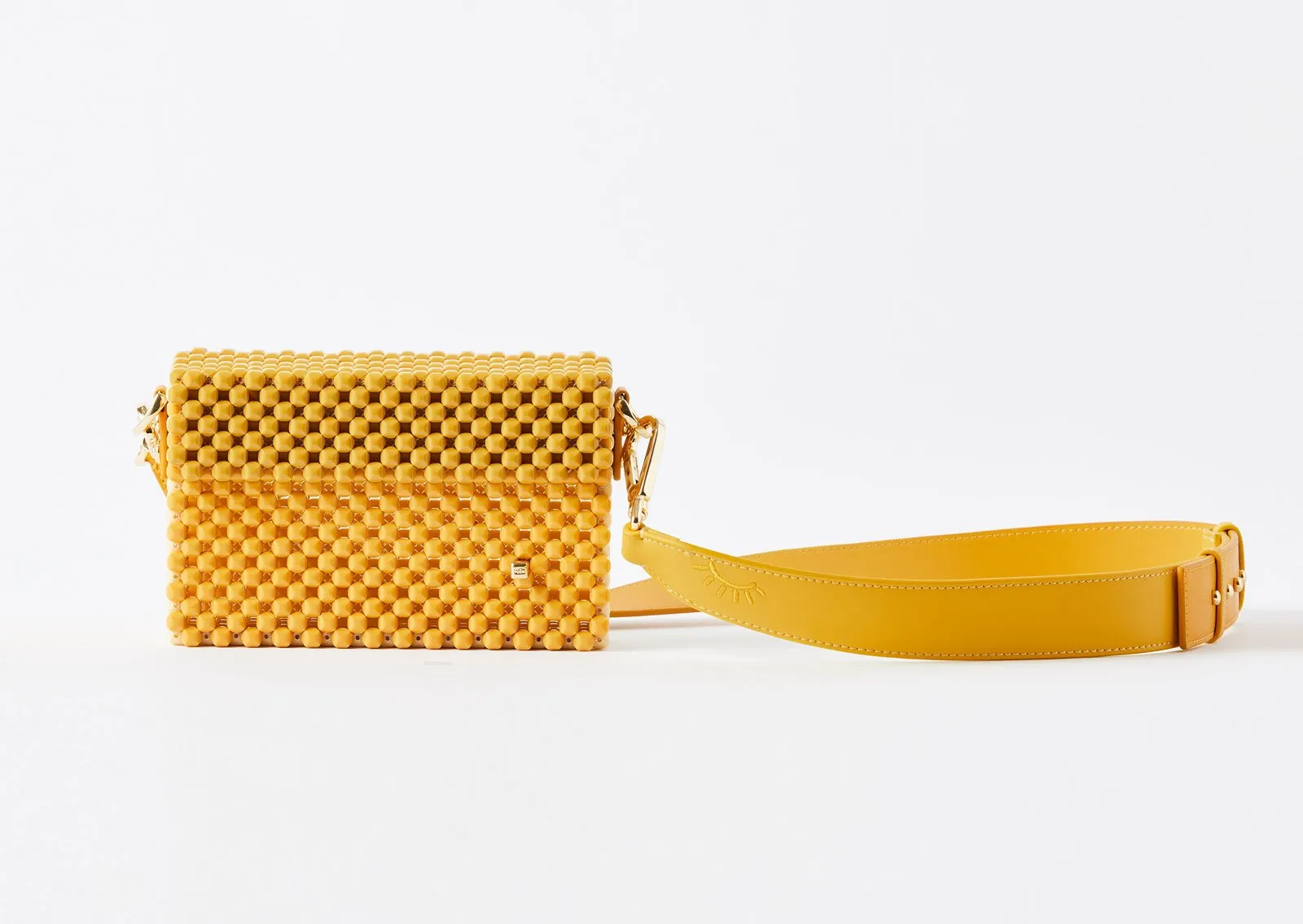 Sunlit Cocktail Clutch - Yellow Multi