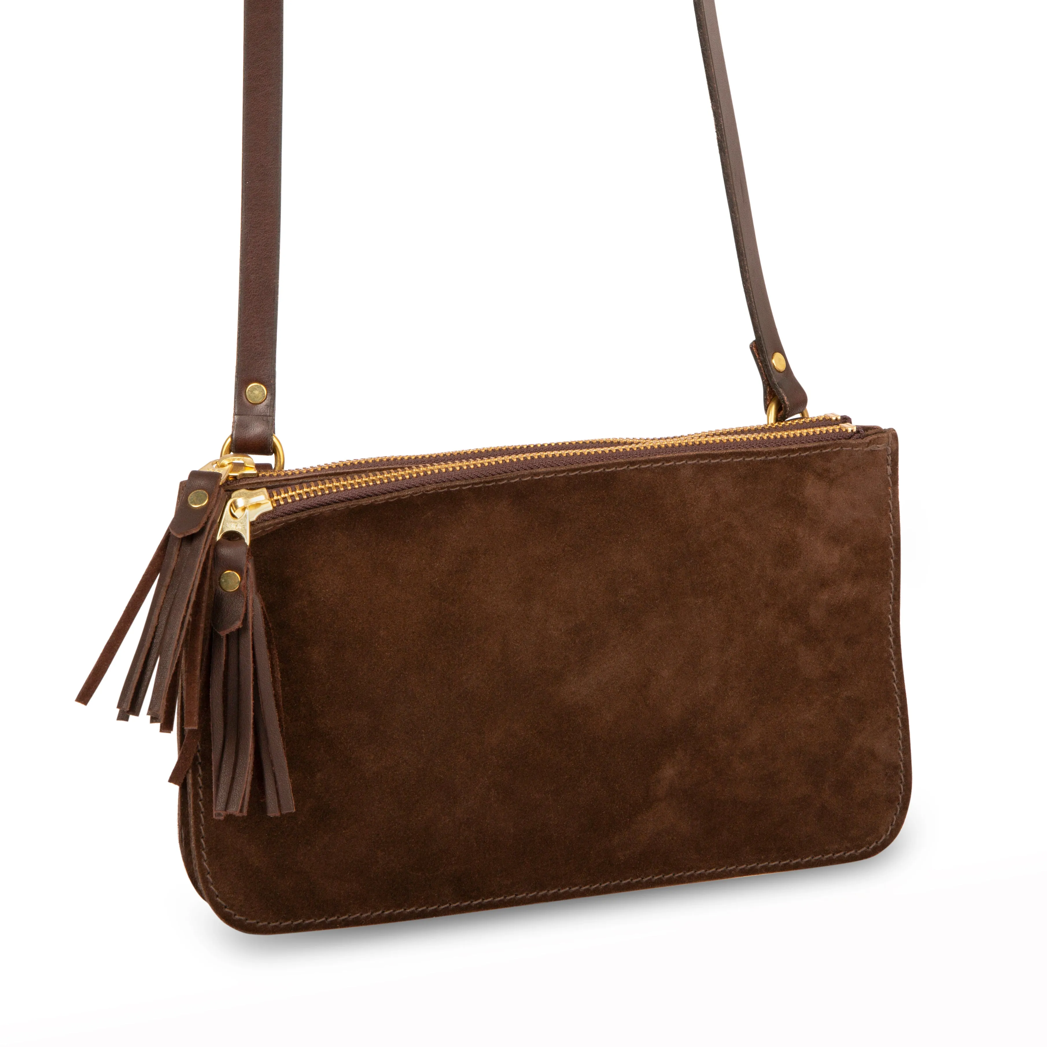 Suzie zipped multi pocket shoulder bag
