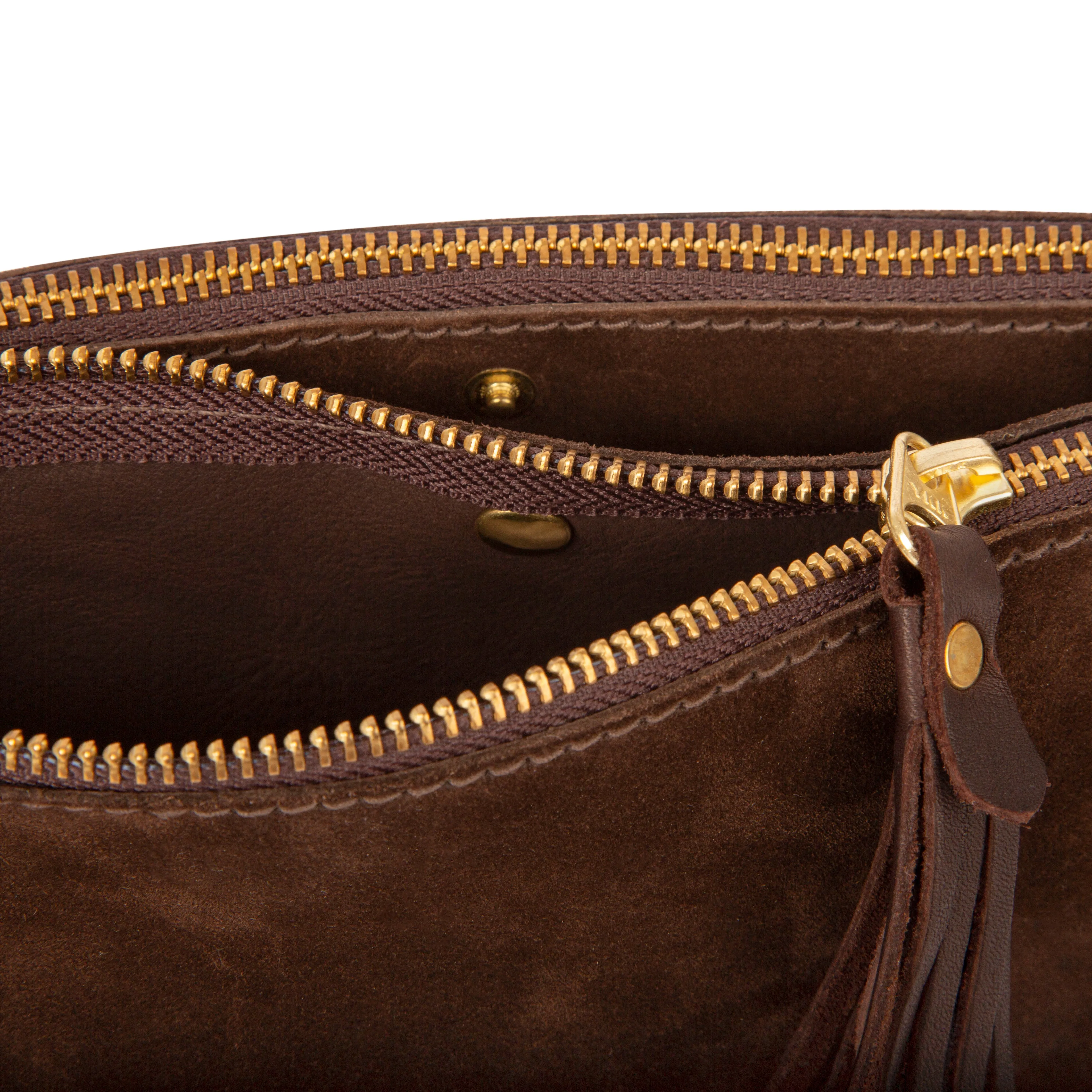 Suzie zipped multi pocket shoulder bag