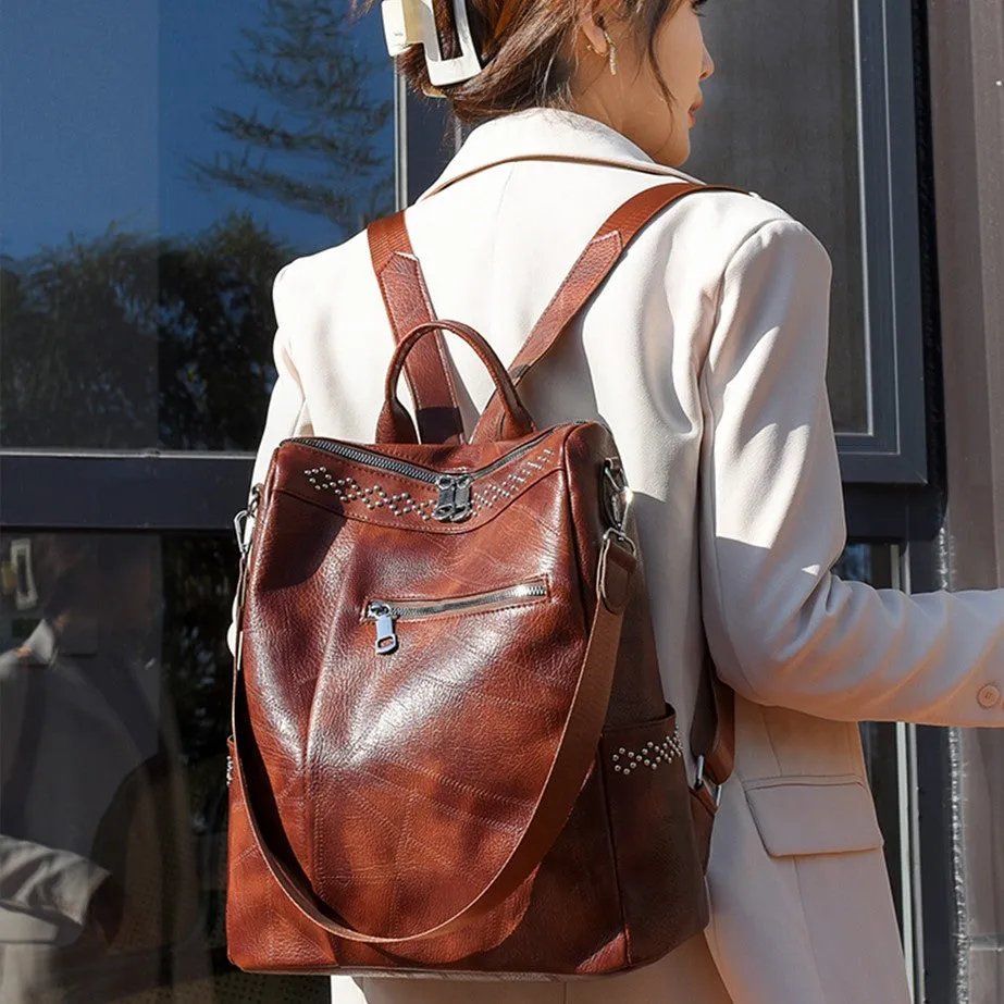 Sylis | Vintage Leather Backpack