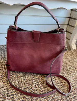 Tati Satchel-Maroon