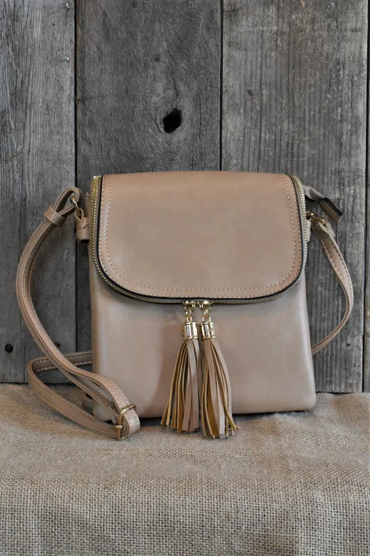 Taupe Crossbody