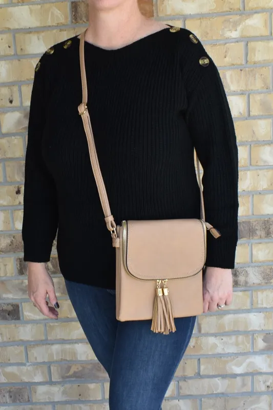 Taupe Crossbody