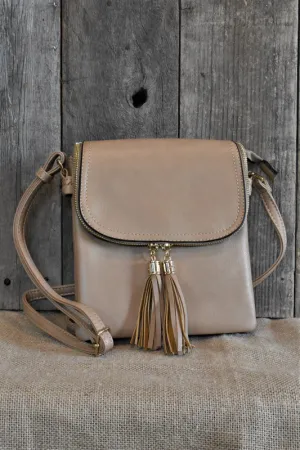 Taupe Crossbody