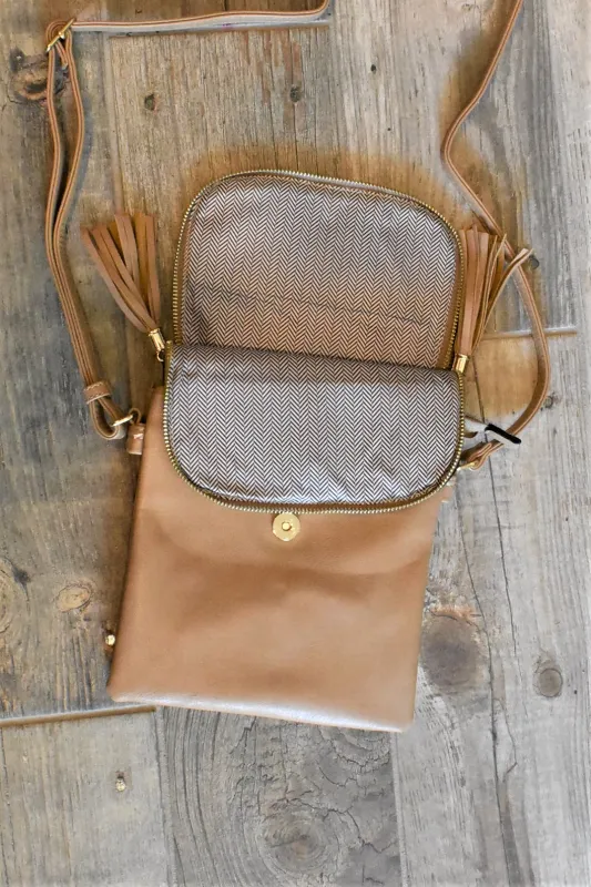 Taupe Crossbody