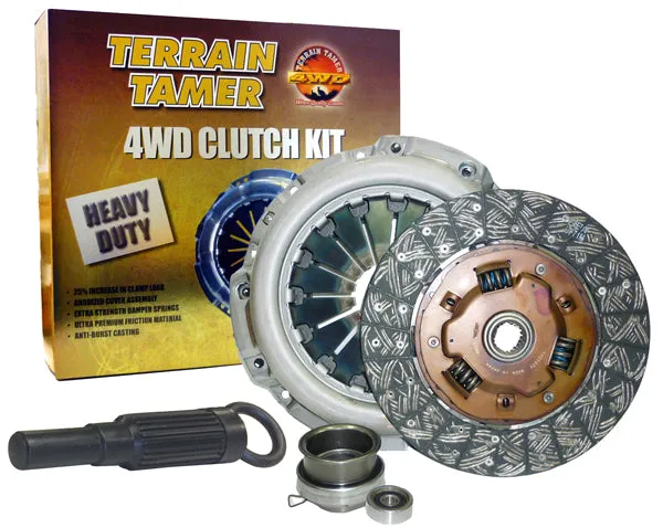 TERRAIN TAMER | Land Cruiser FJ70 HD Clutch Kit - Spigot Bearings Diaphragm Pressure Plate 3F Petrol (TTCK6009HP)