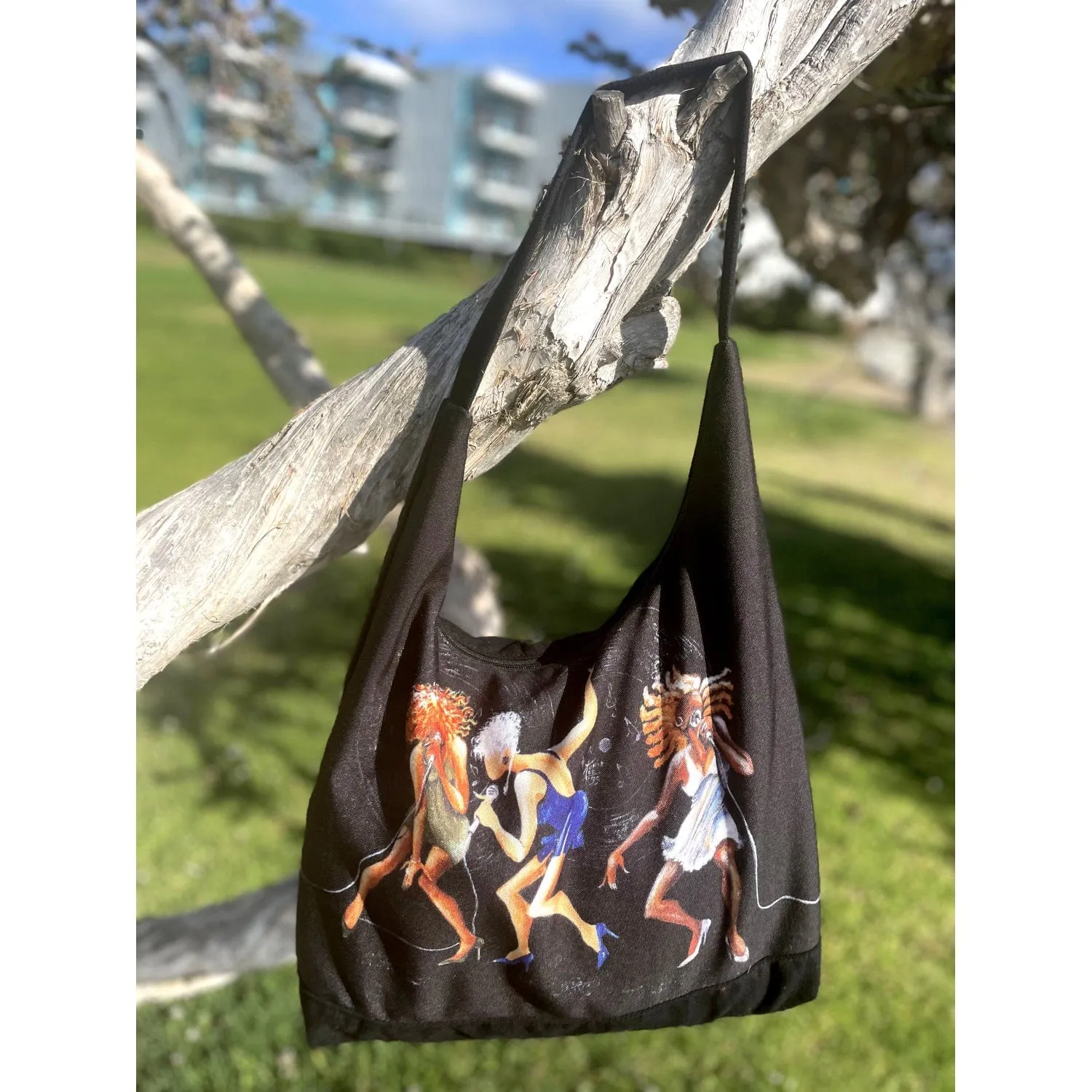 The Heat of the Beat Hobo Shoulder Bag