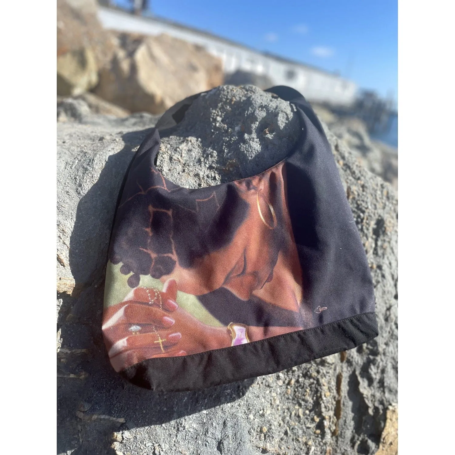 The Heat of the Beat Hobo Shoulder Bag
