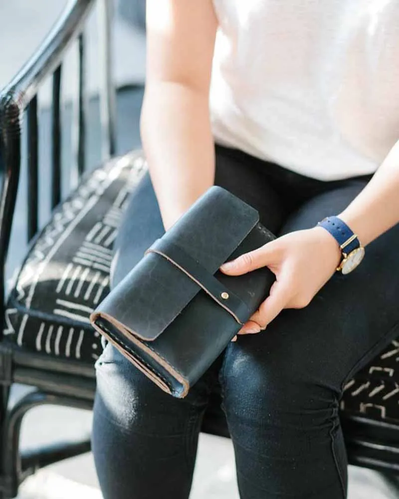 The Pricy Black Kodiak Clutch Wallet
