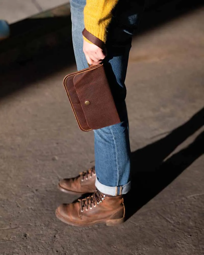The Pricy Black Wristlet Clutch