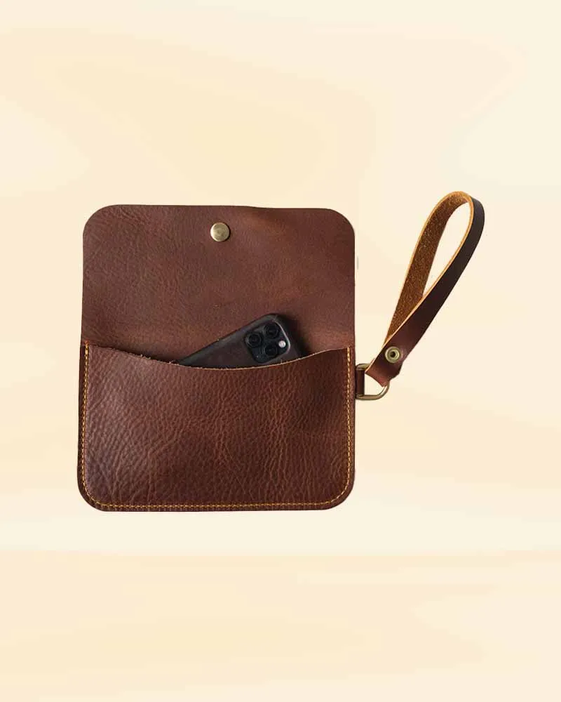 The Pricy Black Wristlet Clutch
