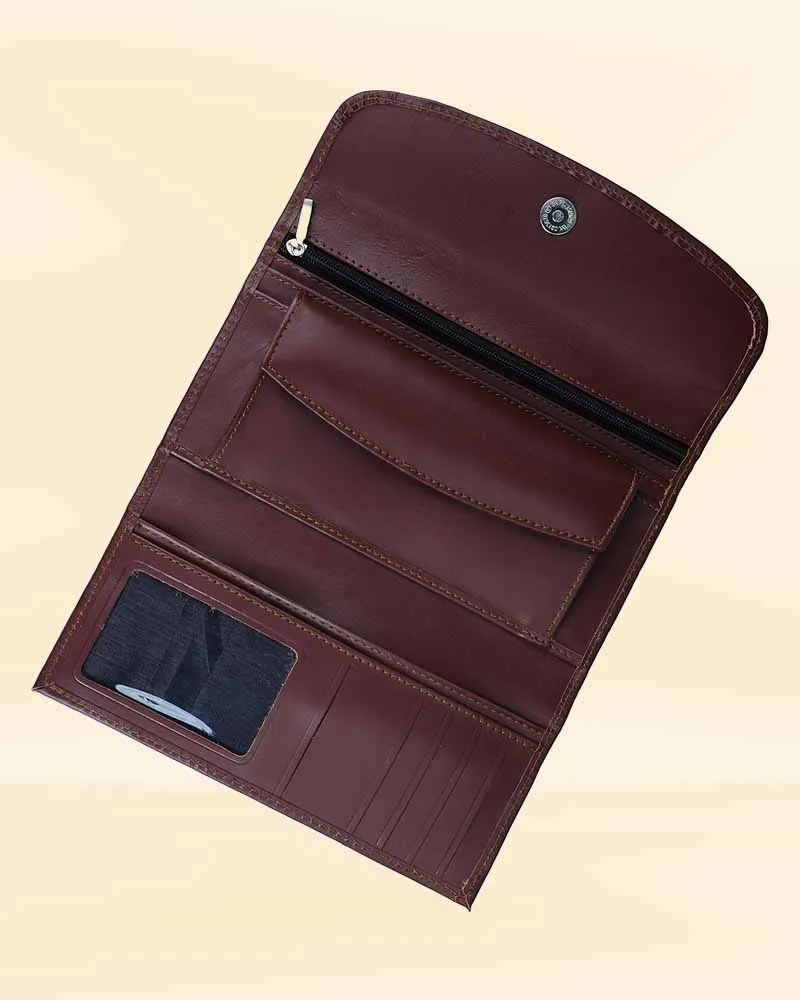 The Pricy Essential Everyday Leather Clutch Wallet