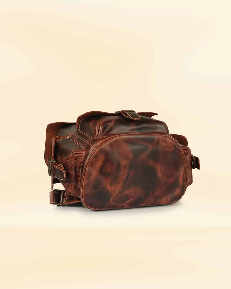 THE PRICY MULTI POCKETS MINI LEATHER BACKPACK