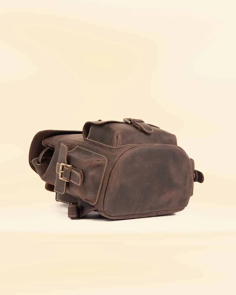 THE PRICY MULTI POCKETS MINI LEATHER BACKPACK