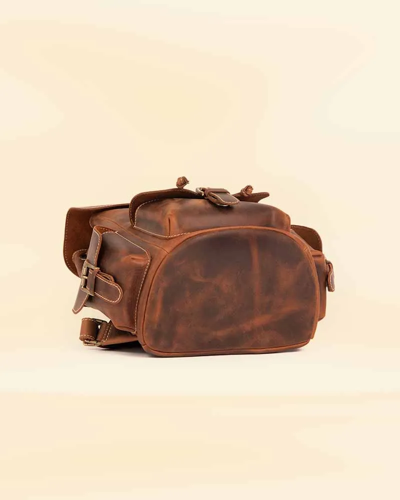 THE PRICY MULTI POCKETS MINI LEATHER BACKPACK