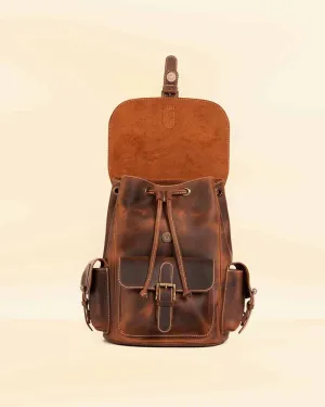 THE PRICY MULTI POCKETS MINI LEATHER BACKPACK