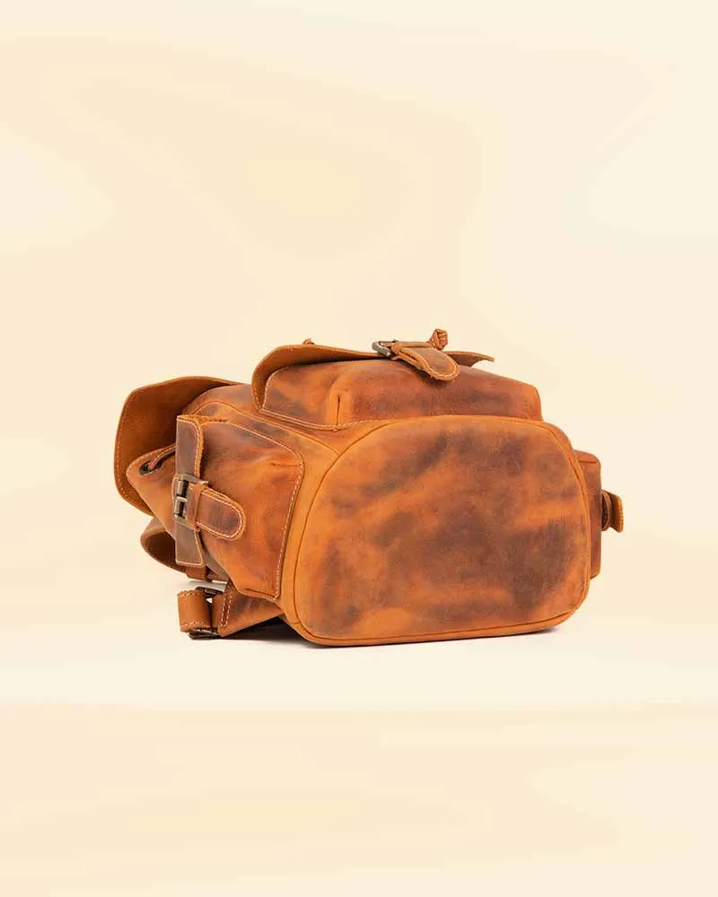 THE PRICY MULTI POCKETS MINI LEATHER BACKPACK