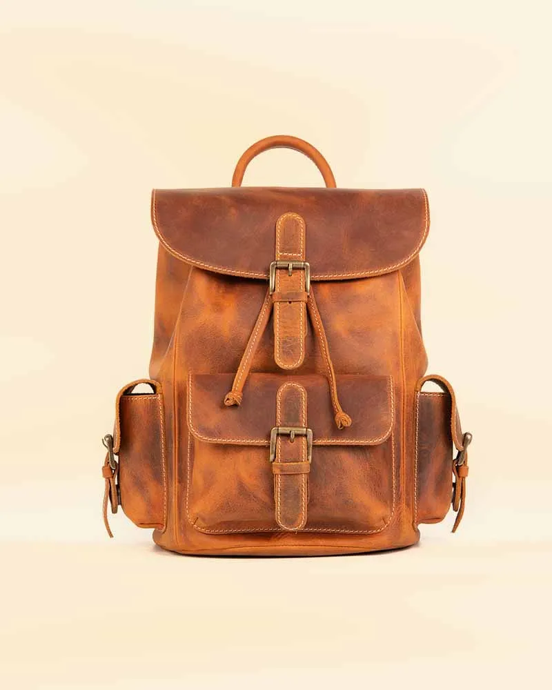 THE PRICY MULTI POCKETS MINI LEATHER BACKPACK