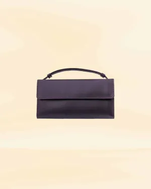 The Pricy Women Handle Leather Clutch Wallet