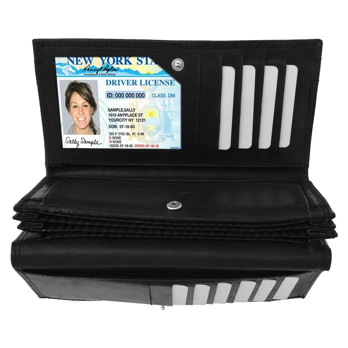 The Timeless Leather Tri-fold Women Wallet