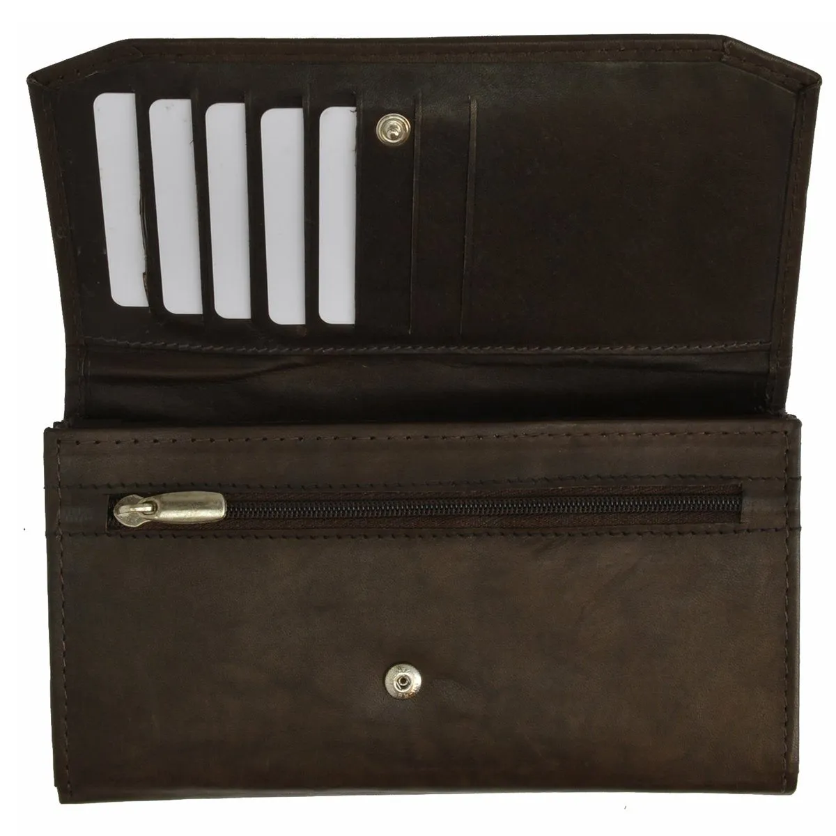 The Timeless Leather Tri-fold Women Wallet