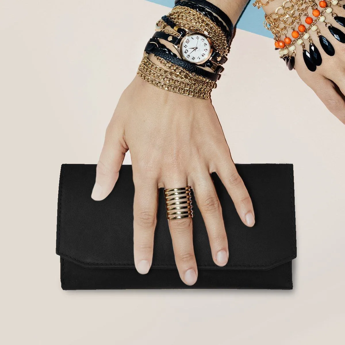 The Timeless Leather Tri-fold Women Wallet