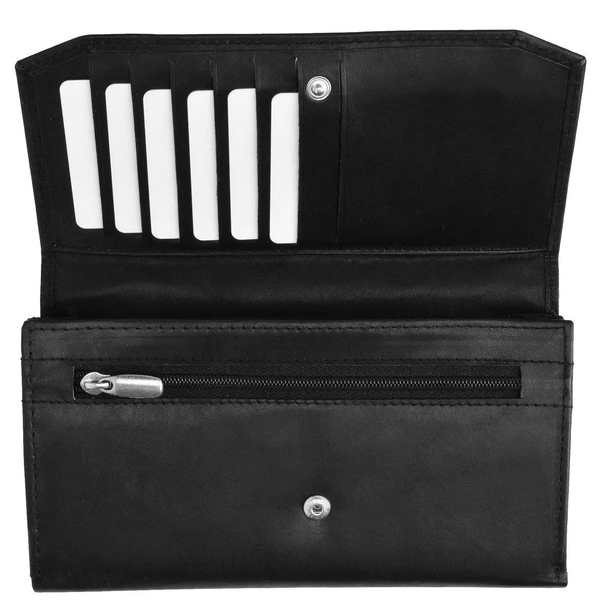 The Timeless Leather Tri-fold Women Wallet
