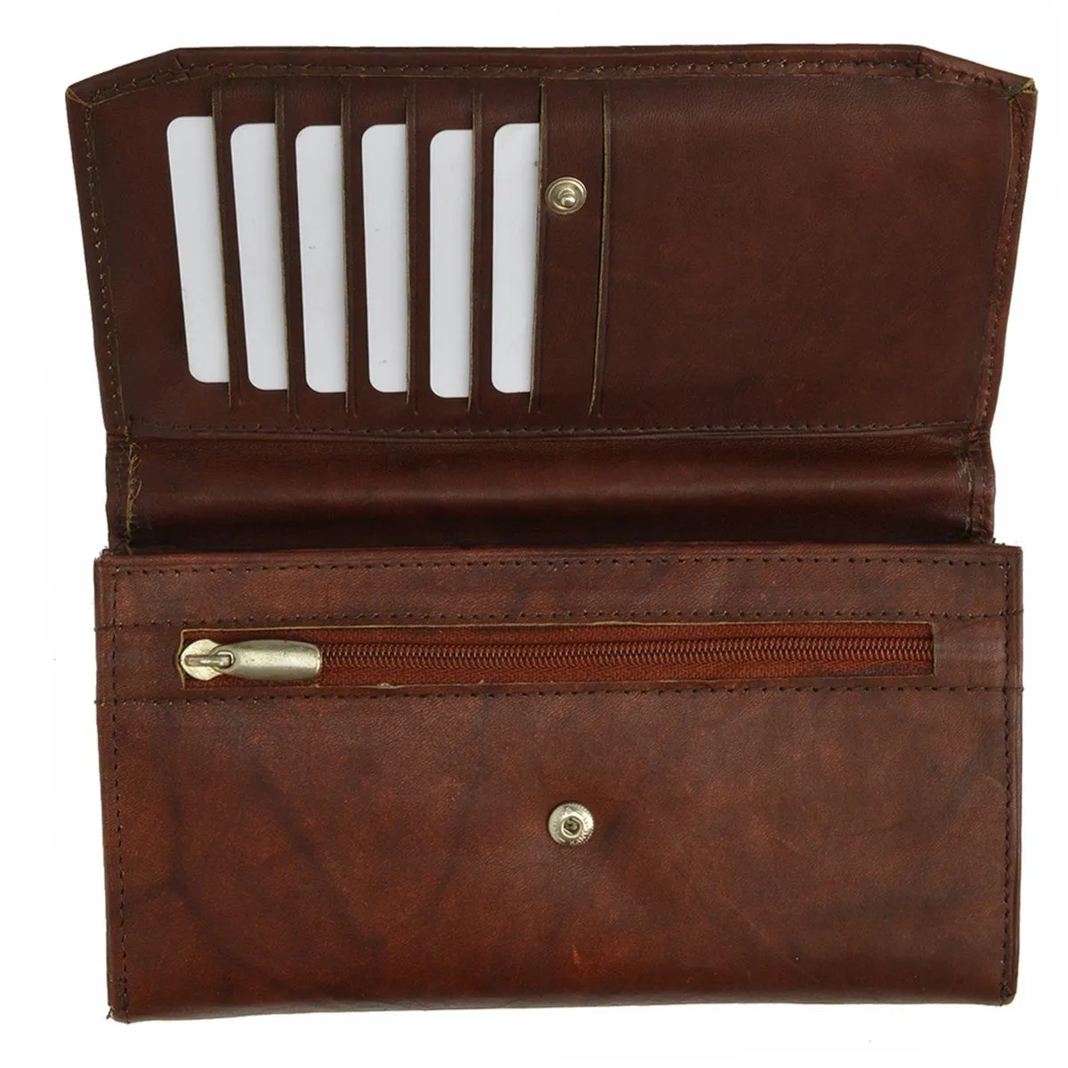 The Timeless Leather Tri-fold Women Wallet