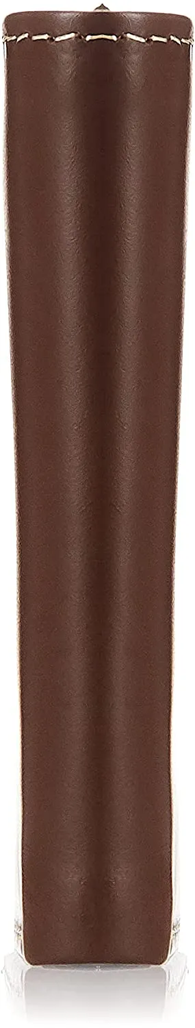 Timberland Men's Leather Trifold Wallet with ID Window Brown D77221/01