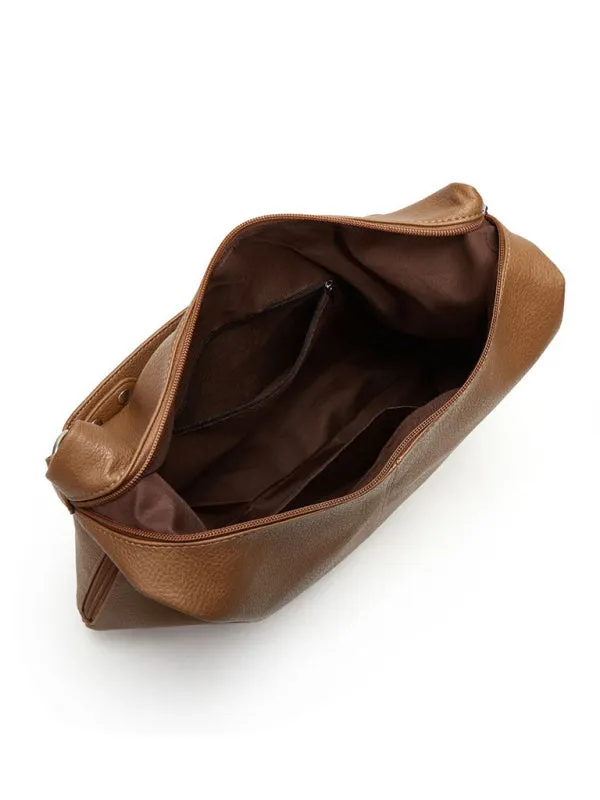 Tote Shoulder Hobo Bag in Faux Leather