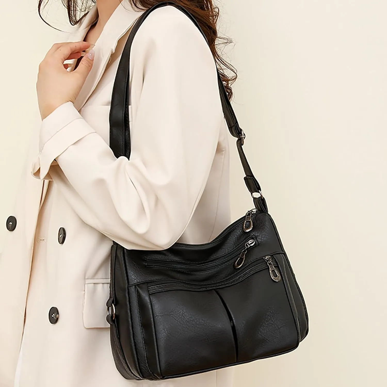 Travel Purses for Women, Waterproof Nylon Crossbody Bags for Woman Trendy, Anti Theft Shoulder Bag Ladies Bag