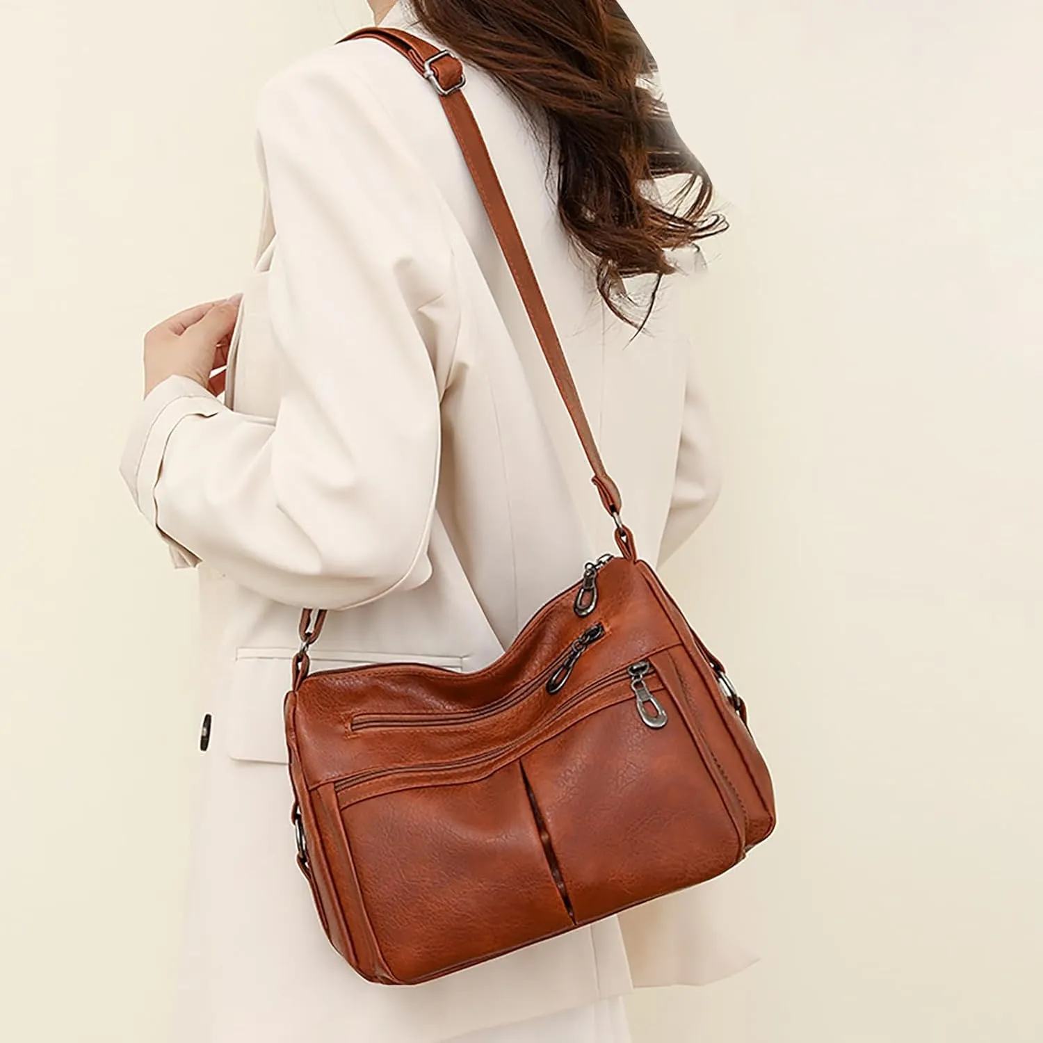 Travel Purses for Women, Waterproof Nylon Crossbody Bags for Woman Trendy, Anti Theft Shoulder Bag Ladies Bag