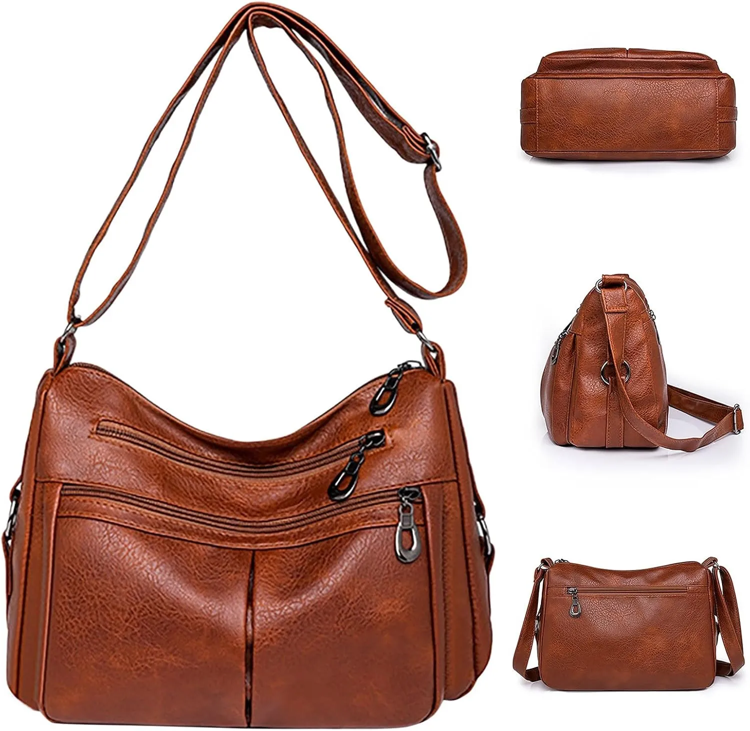 Travel Purses for Women, Waterproof Nylon Crossbody Bags for Woman Trendy, Anti Theft Shoulder Bag Ladies Bag